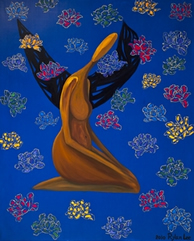 Title: Muse 4, Year: 2010, Oil on Canvas, 130x162cm (100F)