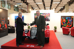 Asia's First Cross Industry Collaboration with World 
Class Supercar by Taiwanese Artist Lee Sun-Don