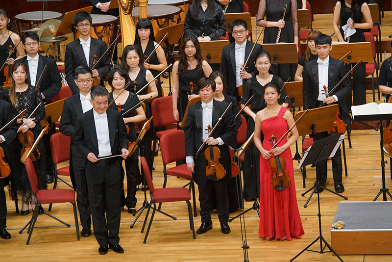 The Night of Pro Arte  In Memory of a Great Patriarch Charity Concertwas performed by the Pro Arte Orchestra Taiwan, led by Music Director and Conductor Liao Jiahong.